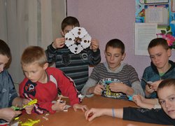 Волонтерський загін УНУС в обласному міжрегіональному центрі соціально-психологічної реабілітації дітей